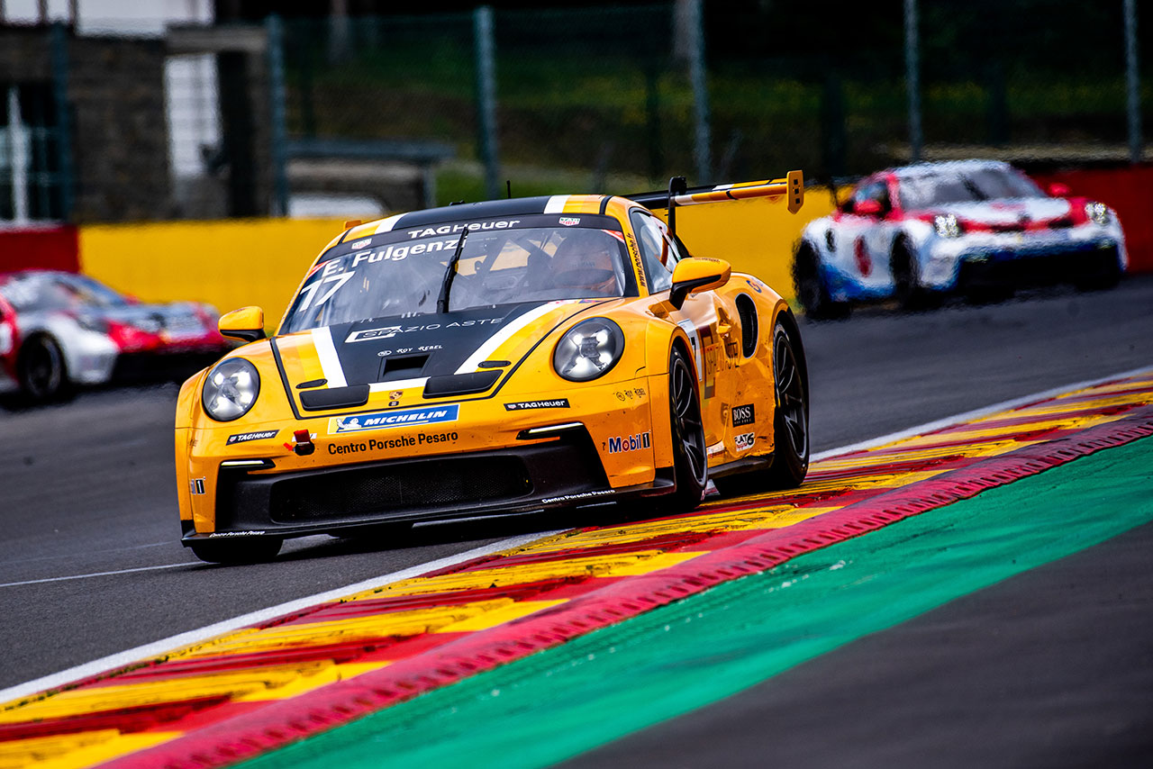 Fulgenzi finds back Performances in Spa Francorchamps despite engine issues.
